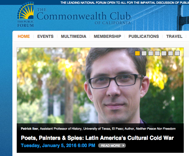 Commonwealth Club of San Francisco talk